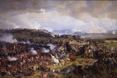 Battle of Fontenoy, 11 May 1745: The French and Allies Confronting Each Other-Felix Philippoteaux-Giclee Print