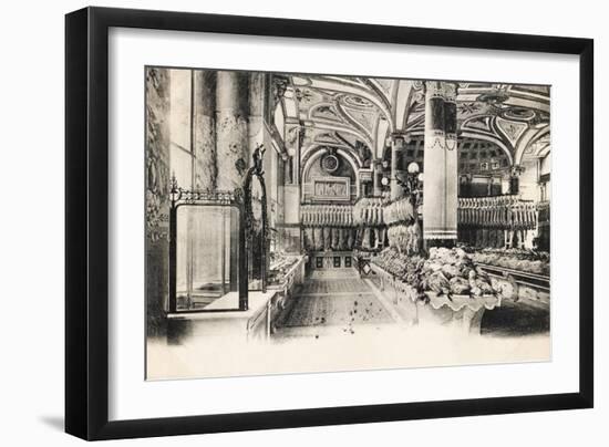 Felix Potin Butcher'S, 95-97 Boulevard Sebastopol, Paris, 1900-null-Framed Giclee Print