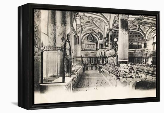 Felix Potin Butcher'S, 95-97 Boulevard Sebastopol, Paris, 1900-null-Framed Premier Image Canvas