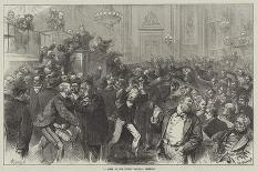 A Scene in the French National Assembly-Felix Regamey-Giclee Print