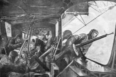 Battle at Night in Mulhausen-Felix Schwormstadt-Giclee Print