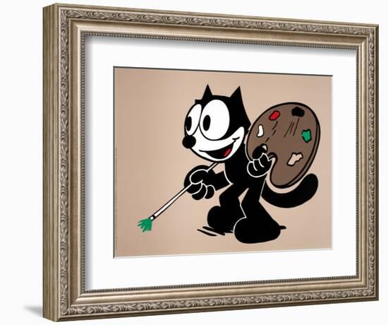 Felix the Artist-null-Framed Art Print