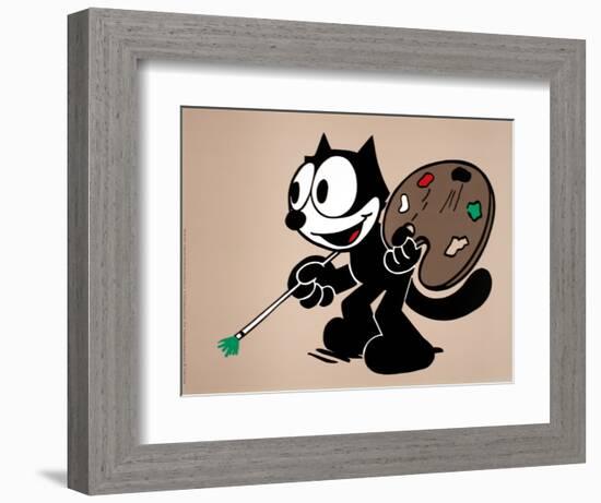 Felix the Artist-null-Framed Art Print