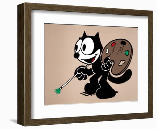 Felix the Artist-null-Framed Art Print