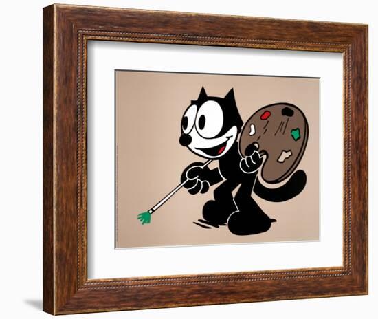 Felix the Artist-null-Framed Art Print