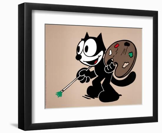 Felix the Artist-null-Framed Art Print