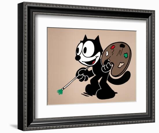 Felix the Artist-null-Framed Art Print