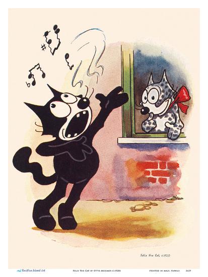 Felix The Cat-Otto Messmer-Art Print