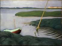 Lake Geronde, Sierre, 1919-Félix Vallotton-Giclee Print