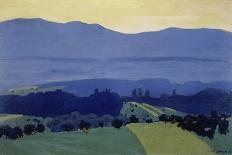 Jura Mountains landscape near Romanel. 1901-Felix Vallotton-Giclee Print