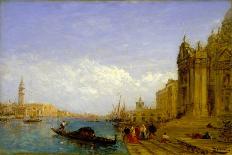 Venise, sortie du palais des Doges sous le Pont des Soupirs-Felix Ziem-Giclee Print
