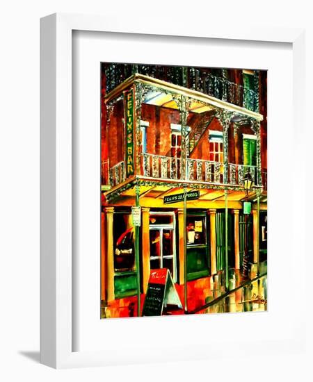 Felixs Oyster Bar in New Orleans-Diane Millsap-Framed Art Print