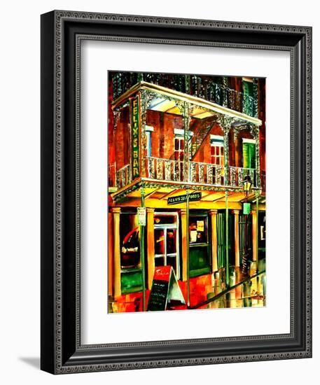 Felixs Oyster Bar in New Orleans-Diane Millsap-Framed Art Print