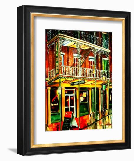 Felixs Oyster Bar in New Orleans-Diane Millsap-Framed Art Print