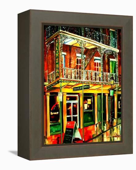 Felixs Oyster Bar in New Orleans-Diane Millsap-Framed Stretched Canvas