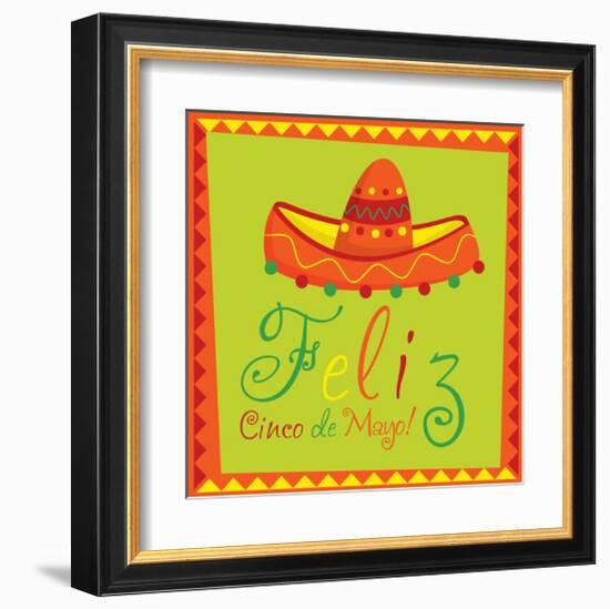 Feliz Cinco de Mayo-null-Framed Art Print