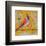 Femail Cardinal-null-Framed Art Print