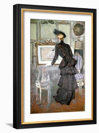 Female, 1902-Paul Cesar Helleu-Framed Giclee Print