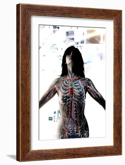 Female Anatomy-Neal Grundy-Framed Photographic Print