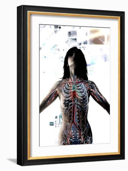 Female Anatomy-Neal Grundy-Framed Photographic Print