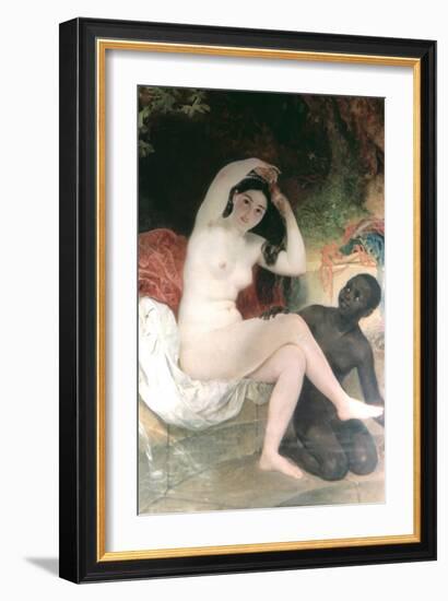 Female and David, 1832-Karl Briullov-Framed Giclee Print