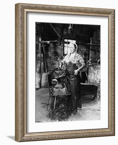 Female Blacksmith-null-Framed Photo