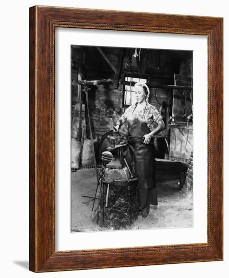 Female Blacksmith-null-Framed Photo