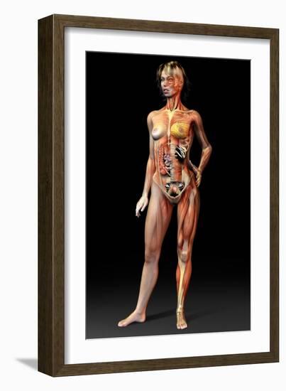 Female Body, Artwork-Jose Antonio-Framed Photographic Print