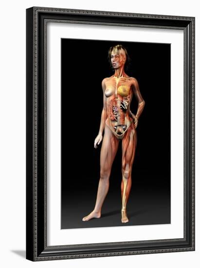 Female Body, Artwork-Jose Antonio-Framed Photographic Print