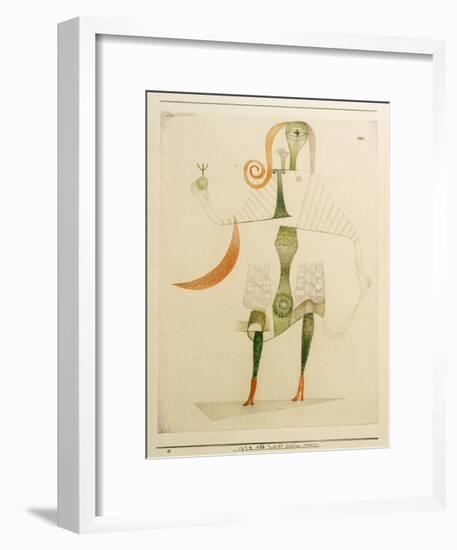 Female Costume Mask-Paul Klee-Framed Giclee Print