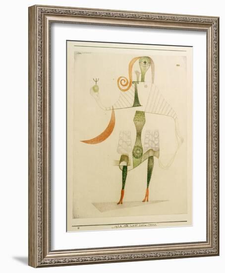 Female Costume Mask-Paul Klee-Framed Giclee Print