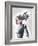 Female Cyborg, Artwork-Victor Habbick-Framed Photographic Print