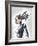 Female Cyborg, Artwork-Victor Habbick-Framed Photographic Print