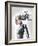 Female Cyborg, Artwork-Victor Habbick-Framed Photographic Print