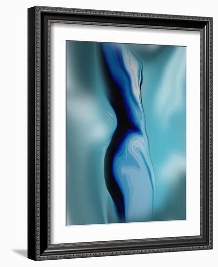 female desire-Kenny Primmer-Framed Art Print