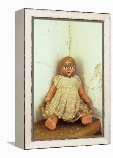 Female Doll-Den Reader-Framed Premier Image Canvas