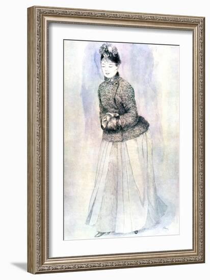 Female Figure, 20th Century-Pierre-Auguste Renoir-Framed Giclee Print