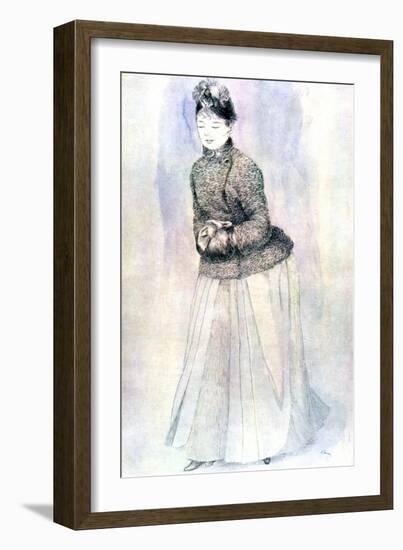 Female Figure, 20th Century-Pierre-Auguste Renoir-Framed Giclee Print