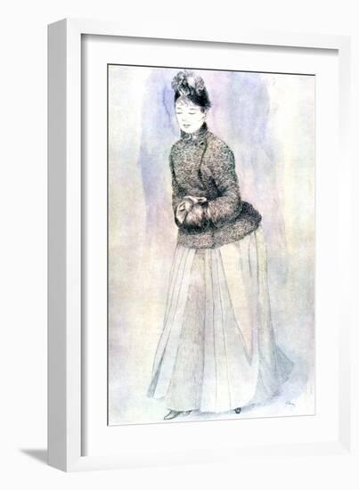 Female Figure, 20th Century-Pierre-Auguste Renoir-Framed Giclee Print