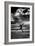 Female Figure Jumping on a Beach-Rory Garforth-Framed Photographic Print