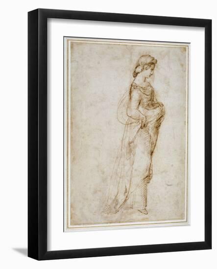Female Figure Walking to Right-Raphael-Framed Giclee Print