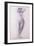 Female Figure with Arms Raised-Antonio Canova-Framed Giclee Print