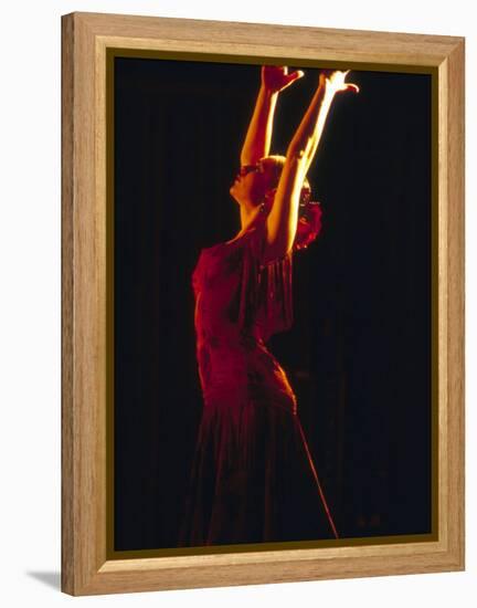 Female Flamenco Dancer, Cordoba, Spain-Merrill Images-Framed Premier Image Canvas