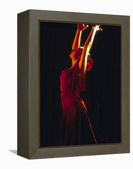 Female Flamenco Dancer, Cordoba, Spain-Merrill Images-Framed Premier Image Canvas