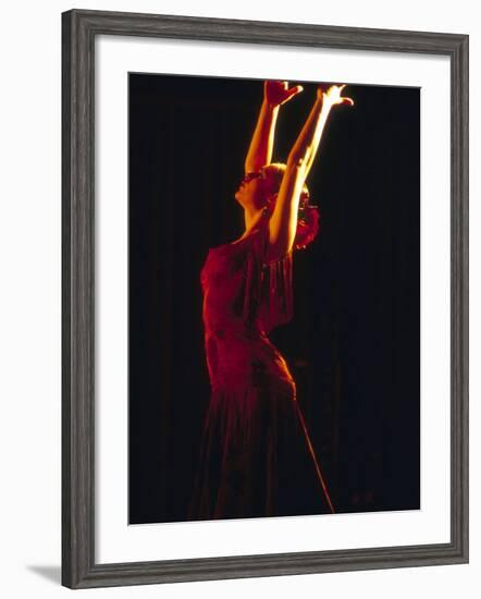 Female Flamenco Dancer, Cordoba, Spain-Merrill Images-Framed Photographic Print