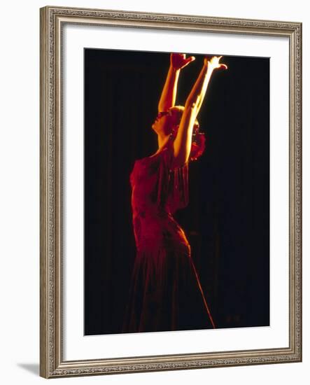 Female Flamenco Dancer, Cordoba, Spain-Merrill Images-Framed Photographic Print