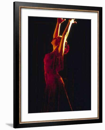 Female Flamenco Dancer, Cordoba, Spain-Merrill Images-Framed Photographic Print