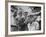 Female French Collaborator Having Her Head Shaved During Liberation of Marseilles-Carl Mydans-Framed Photographic Print