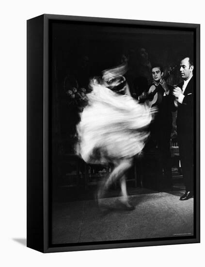 Female Gypsy Dancer-Loomis Dean-Framed Premier Image Canvas