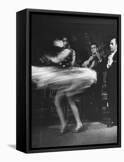 Female Gypsy Dancer-Loomis Dean-Framed Premier Image Canvas